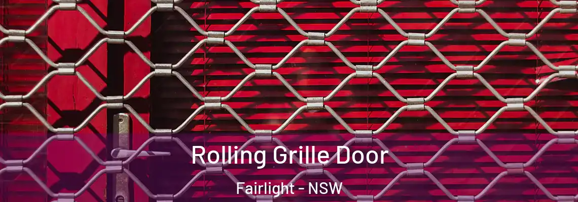 Rolling Grille Door Fairlight - NSW