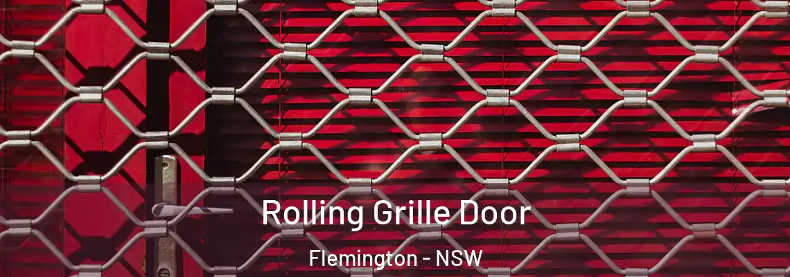 Rolling Grille Door Flemington - NSW