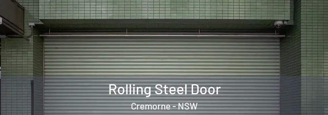  Rolling Steel Door Cremorne - NSW
