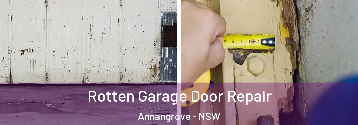 Rotten Garage Door Repair Annangrove - NSW