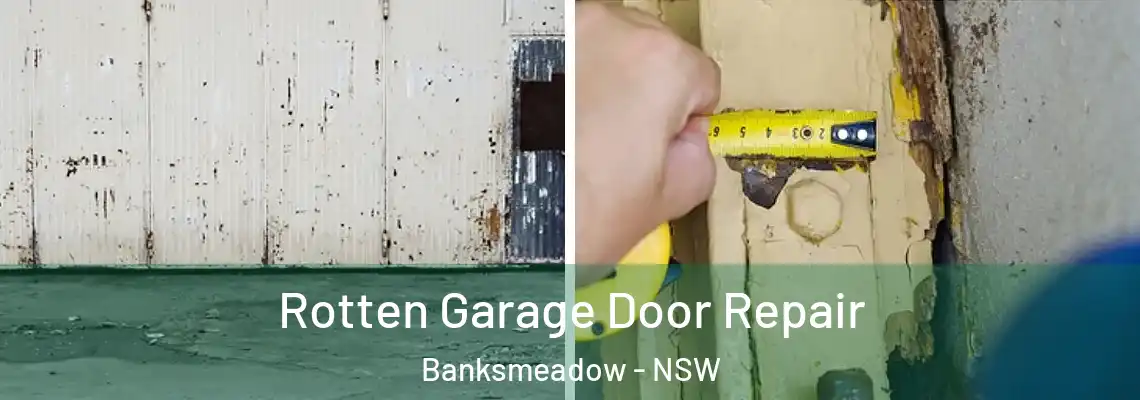 Rotten Garage Door Repair Banksmeadow - NSW