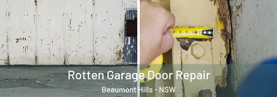 Rotten Garage Door Repair Beaumont Hills - NSW