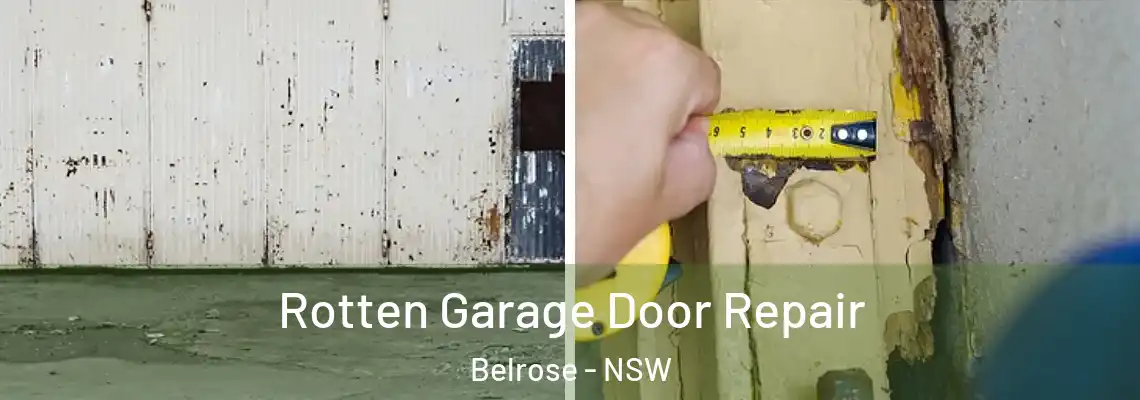 Rotten Garage Door Repair Belrose - NSW