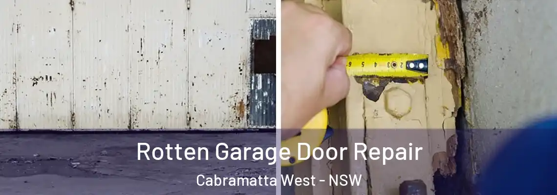 Rotten Garage Door Repair Cabramatta West - NSW
