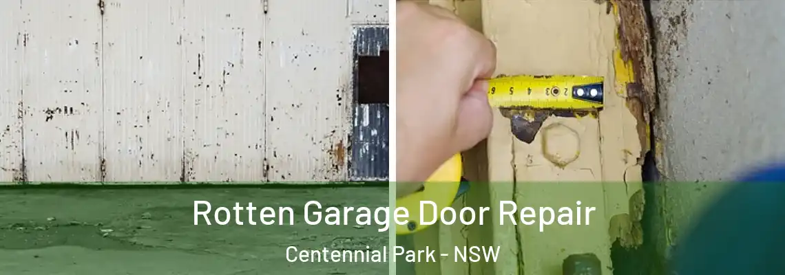 Rotten Garage Door Repair Centennial Park - NSW