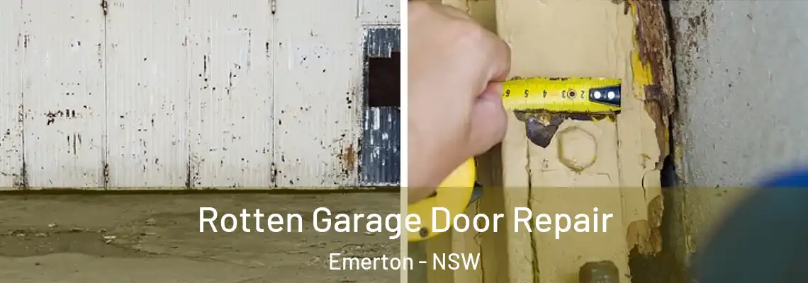 Rotten Garage Door Repair Emerton - NSW