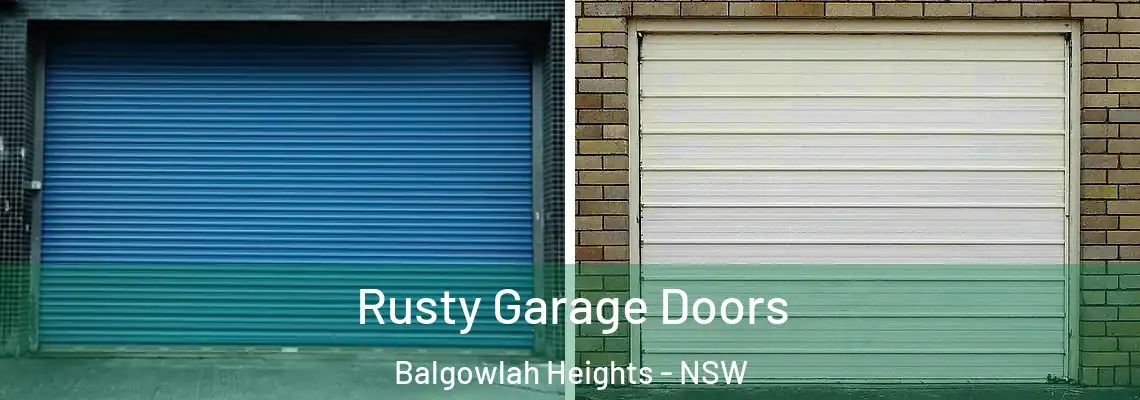 Rusty Garage Doors Balgowlah Heights - NSW