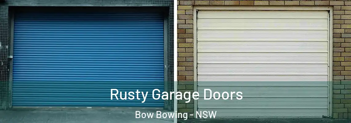  Rusty Garage Doors Bow Bowing - NSW