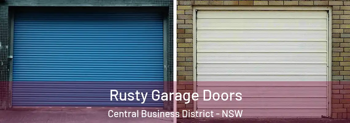 Rusty Garage Doors Central Business District - NSW