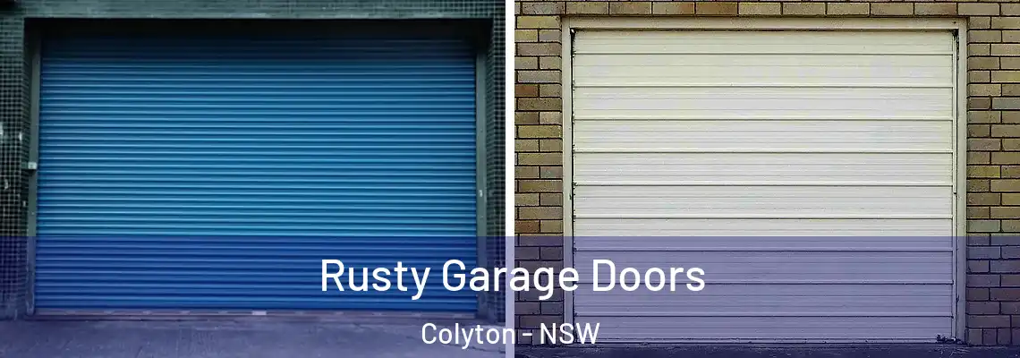 Rusty Garage Doors Colyton - NSW