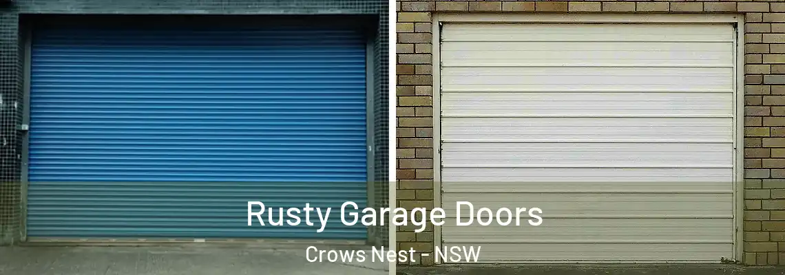 Rusty Garage Doors Crows Nest - NSW