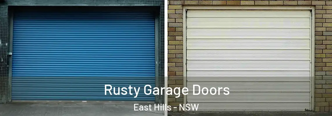Rusty Garage Doors East Hills - NSW