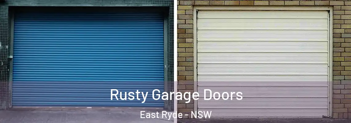 Rusty Garage Doors East Ryde - NSW
