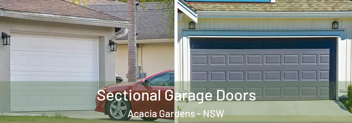 Sectional Garage Doors Acacia Gardens - NSW