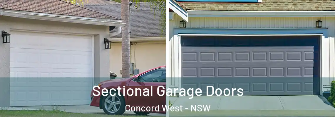 Sectional Garage Doors Concord West - NSW