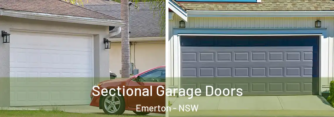 Sectional Garage Doors Emerton - NSW