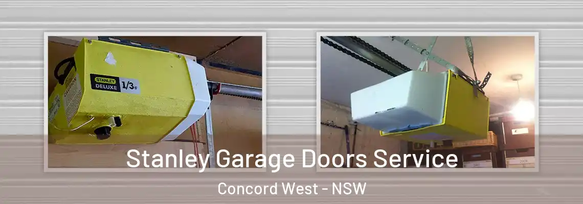 Stanley Garage Doors Service Concord West - NSW