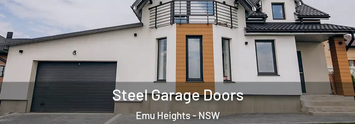 Steel Garage Doors Emu Heights - NSW