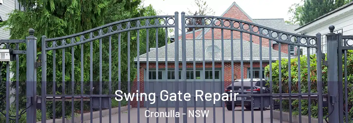 Swing Gate Repair Cronulla - NSW