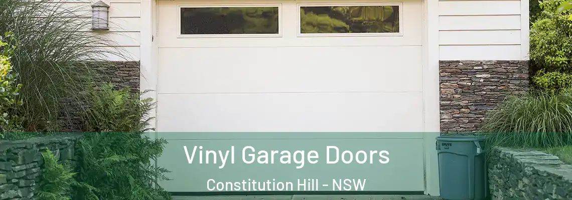 Vinyl Garage Doors Constitution Hill - NSW