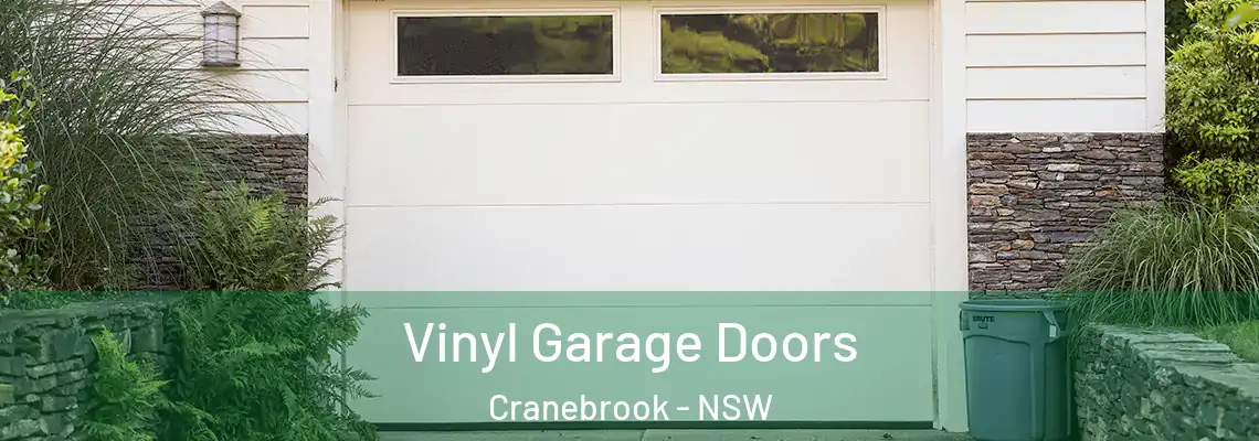 Vinyl Garage Doors Cranebrook - NSW