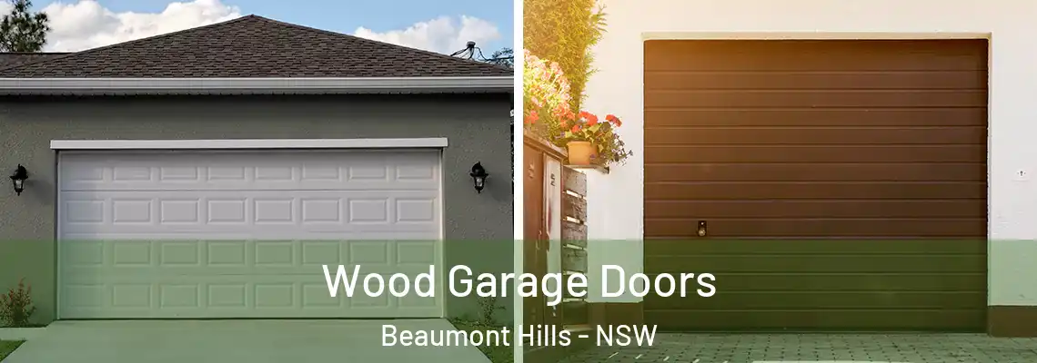 Wood Garage Doors Beaumont Hills - NSW