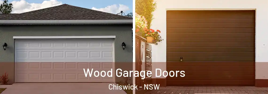 Wood Garage Doors Chiswick - NSW