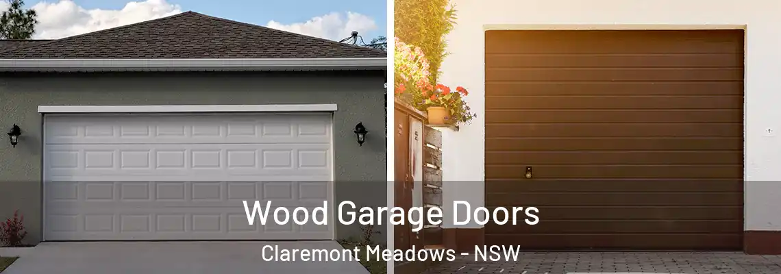 Wood Garage Doors Claremont Meadows - NSW