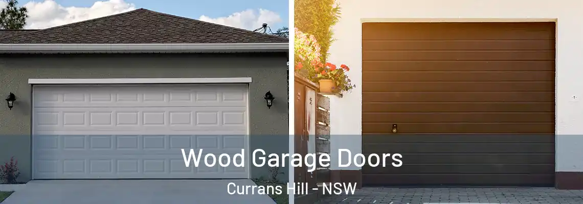 Wood Garage Doors Currans Hill - NSW