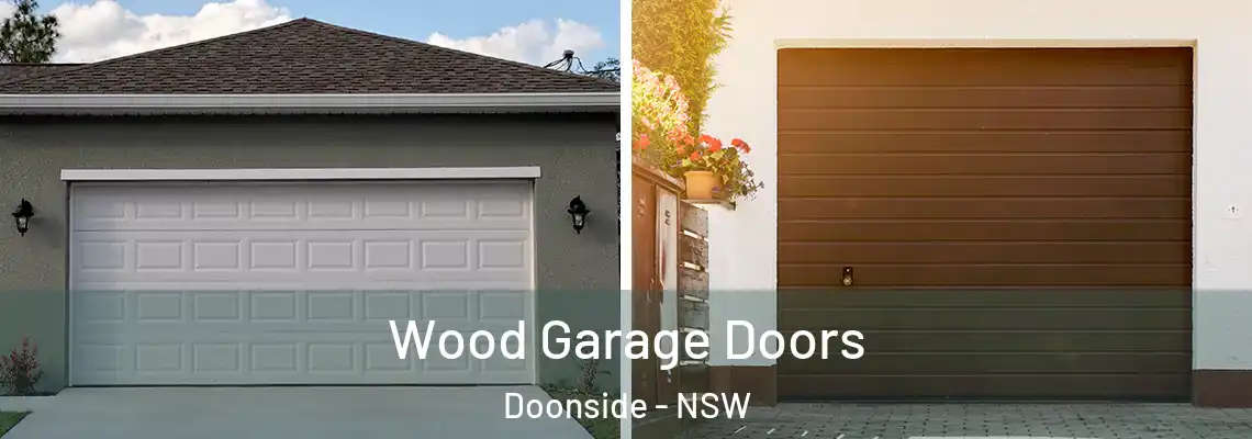 Wood Garage Doors Doonside - NSW